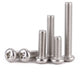 M2 M2.5 M3 Phillips Pan Head Screws – 316 Stainless Steel Marine Grade, Fully Threaded