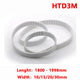 Timing Belt Closed Loop 2001–2198mm | PU Steel Wire Reinforced | 10/15/20/30mm Width