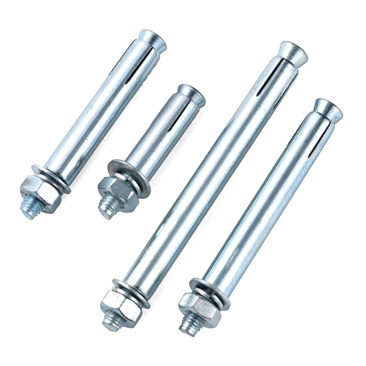Sleeve Anchor Expansion Bolts for Concrete – Galvanised Carbon Steel M6 to M20 - HomeDIYer