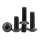 Button Head Hex Socket Machine Screws — M3 M4 M5 | A2 Stainless & Black | DIN 7380