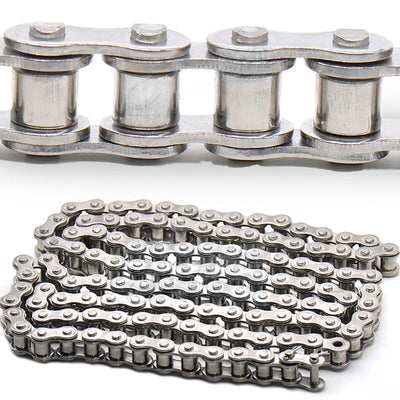 10A 04C 06B 08B 12A 16A Simplex Roller Chain A2/201 Stainless Steel Transmission