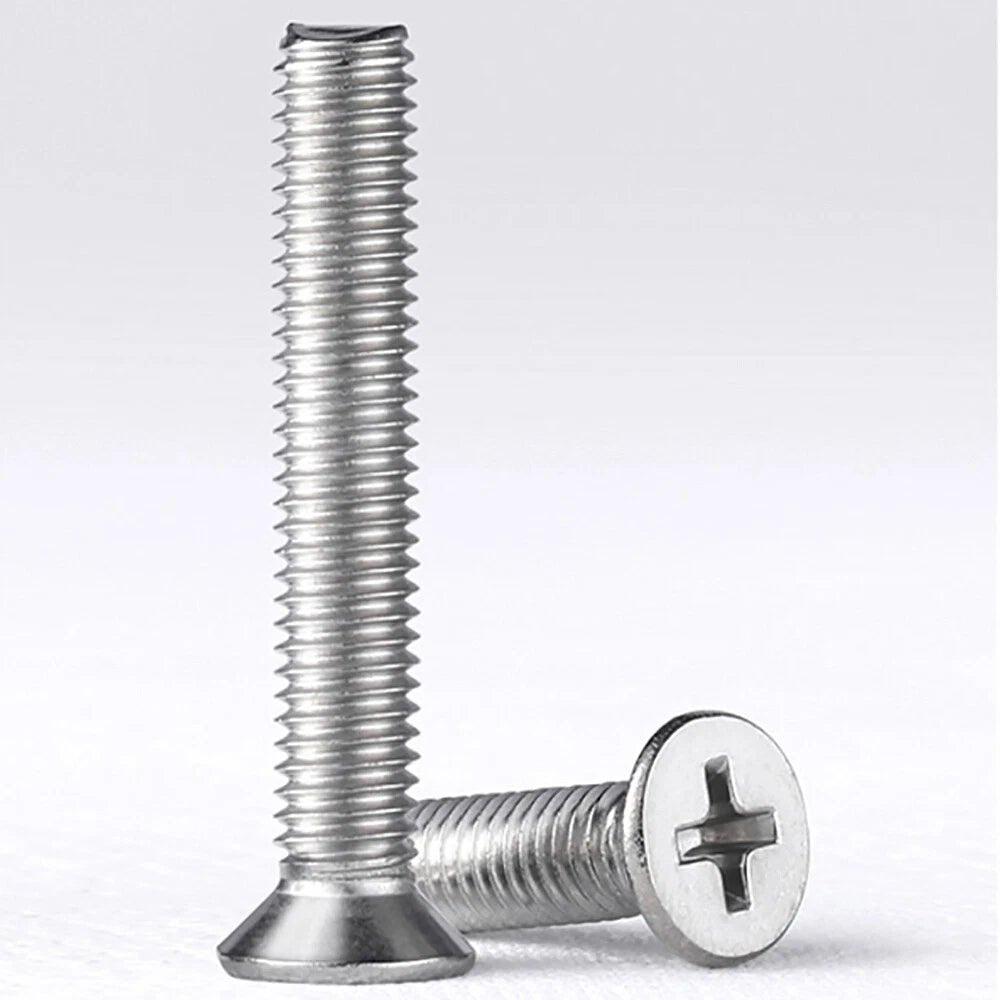 M5 M6 M8 Phillips Countersunk Screws 304 Stainless Steel | 30–100mm - HomeDIYer
