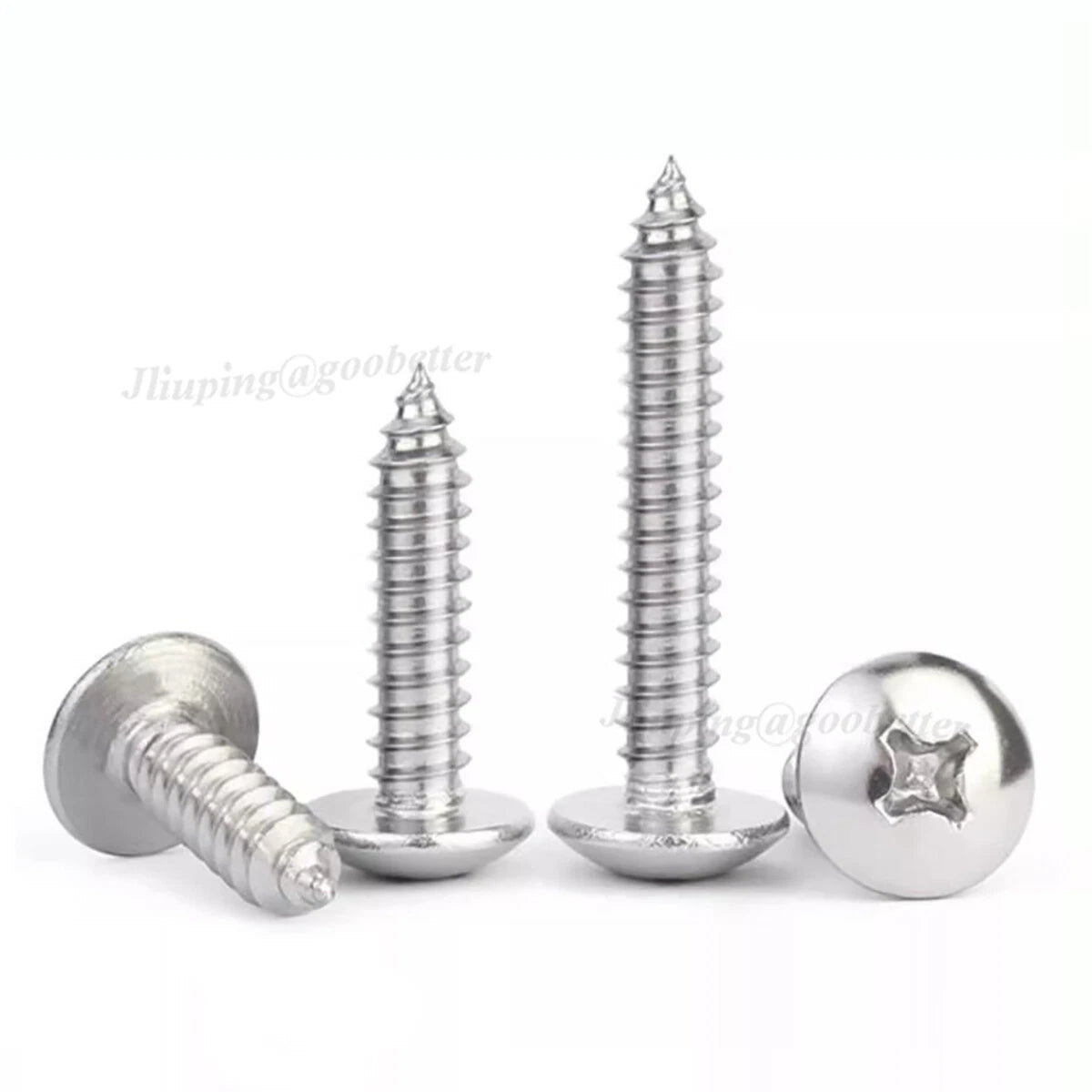 M3 M3.5 M4 M4.2 Phillips Truss Head Self Tapping Screws – A2 304 Stainless Steel