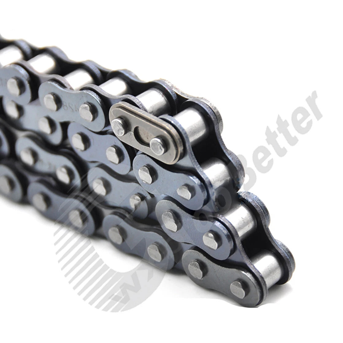 Roller Chain Single Strand 04C 06A 06B~16A Carbon Steel Industrial Roller Chain