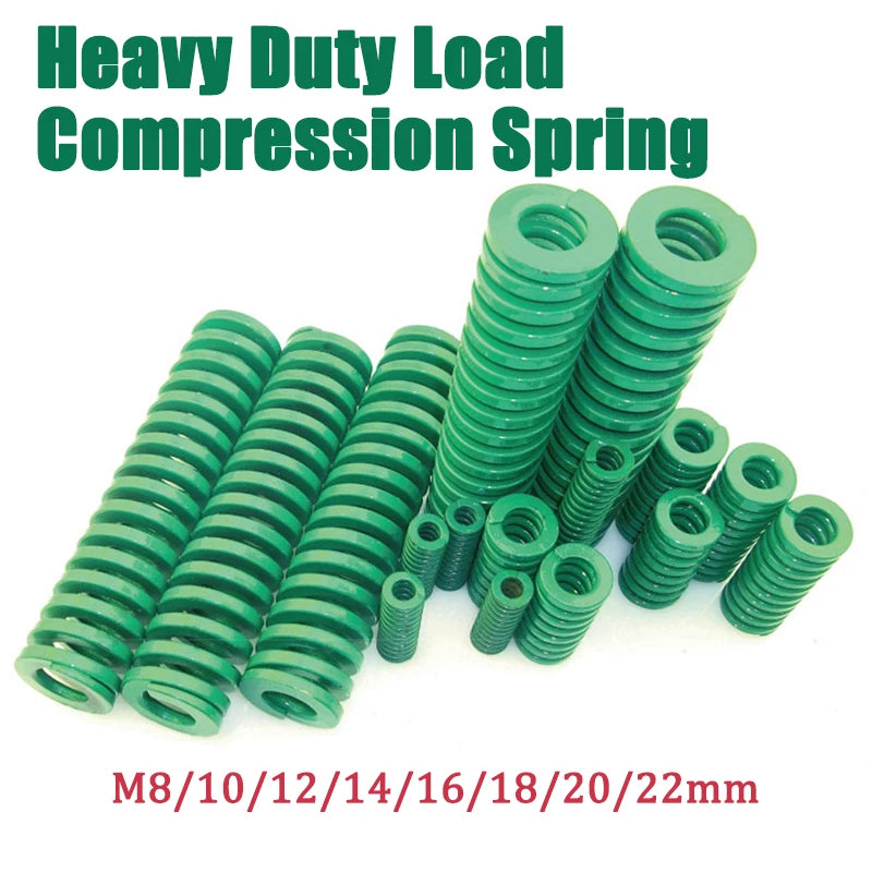 Heavy Duty Load Compression Spring Die Springs Green-Heavy O.D:8-22mm Multi-Size