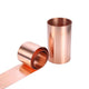 Pure Copper Sheet Metal Foil Strip Roll 0.05/0.1/0.2/0.3/0.4/0.5/0.6/0.8mm Thick