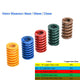 Compression Die Mould Spring O.D 8/10/12mm Light/Medium/Heavy Duty Load Springs