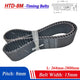 HTD 8M Timing Belt 15mm Wide – Closed Loop Rubber Drive Belt for CNC & Machinery