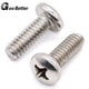 M3 M4 M5 M6 Pozi Pan Head Machine Screws – Nickel Plated Steel, Fully Threaded