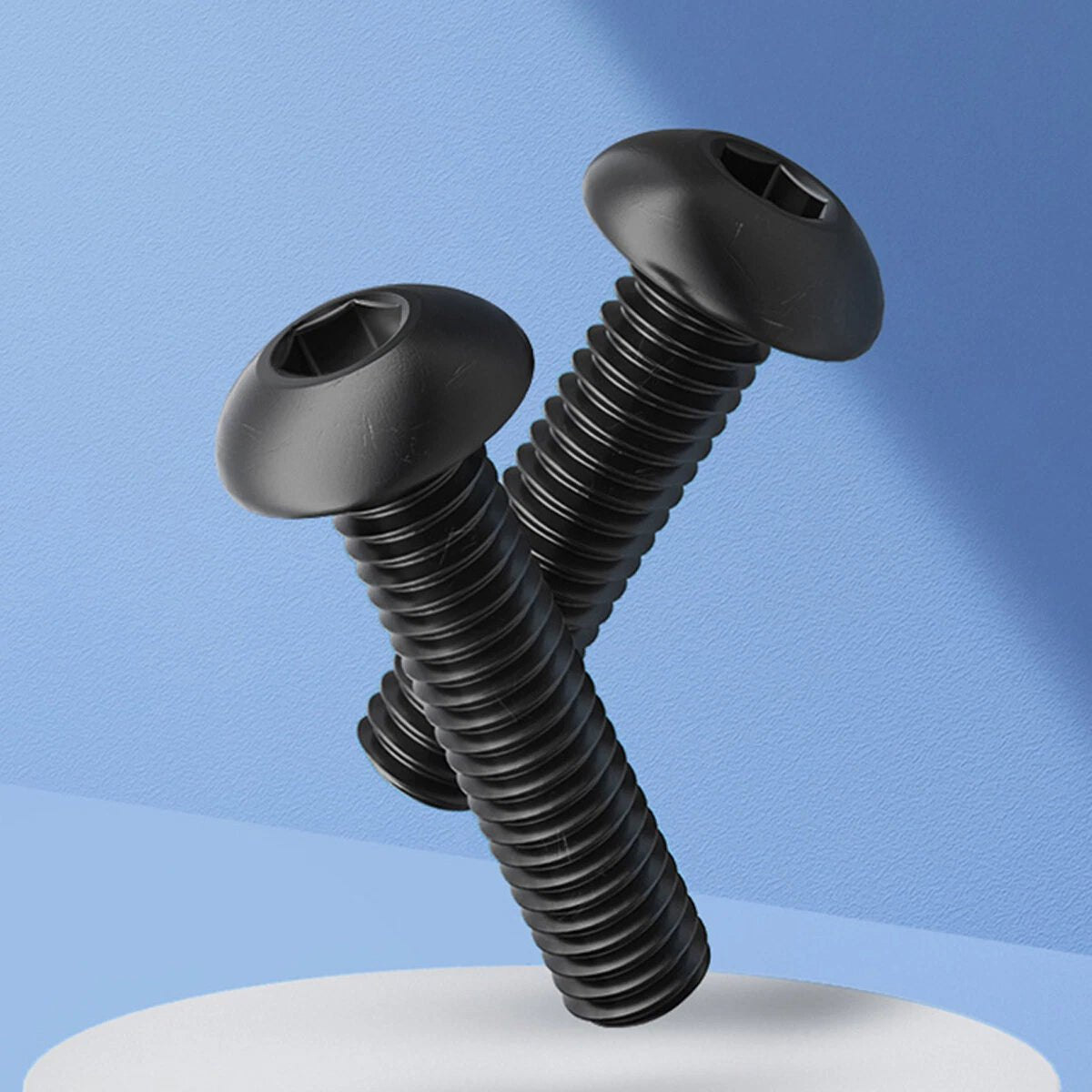 Button Pan Head Socket Cap Screws Grade 12.9 | M3 M4 M5 M6 M8 Allen Key Bolts - HomeDIYer