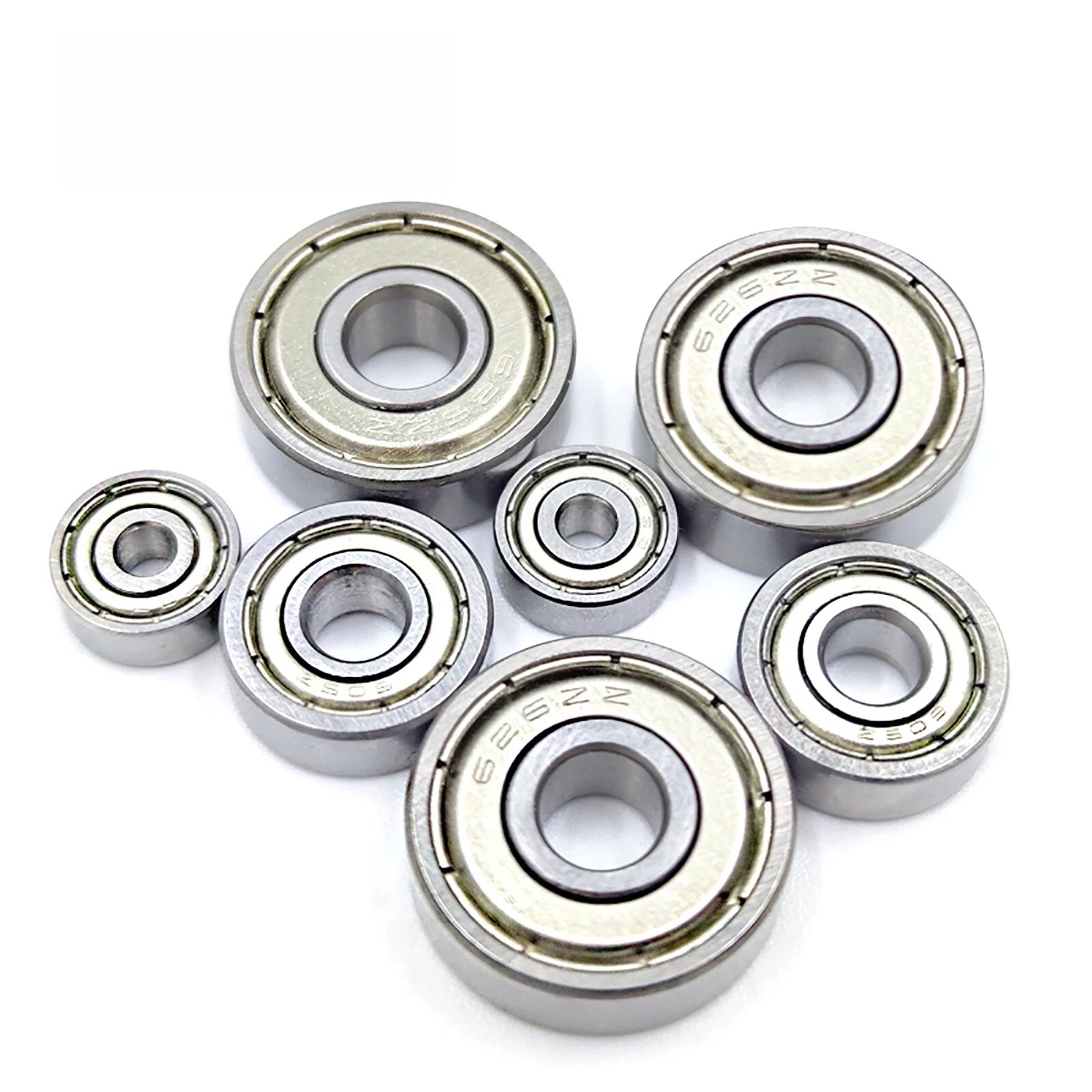 Miniature Wear Carbon Steel Single Deep groove ball bearings Radial Various size