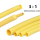 3:1 Yellow Adhesive Heat Shrink Tubing – Glue Lined Waterproof Sleeving