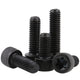 M5–M10 Black Cap Head Torx Screws – Carbon Steel, Hex Socket Style, Lengths 6–40mm