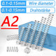 Small Micro Compression Spring Stainless Steel 0.1mm Wire Miniature Precision