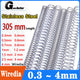 305mm Length Stainless Steel Compression Spring 0.3 - 4mm Pressure/ Coil Springs