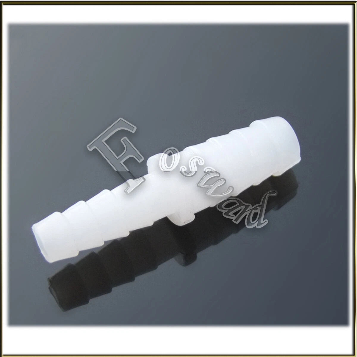 Straight Reducing Barbed Hose Connector — Plastic Fuel & Water Fitting 2.4–19mm