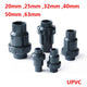 UPVC One Way Non Return Flap Check Valve Pipe Fittings I.D 20 25 32 40 50 63mm