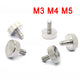 Flat Knurled Thumb Screws – M3 M4 M5, 303 Stainless Steel Hand Grip Knob Bolts (Polished)