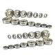 4PCS Deep Groove Ball Bearings ID 2 - 9mm OD 5-30mm Thick 2.5-10mm 603 to 699ZZ