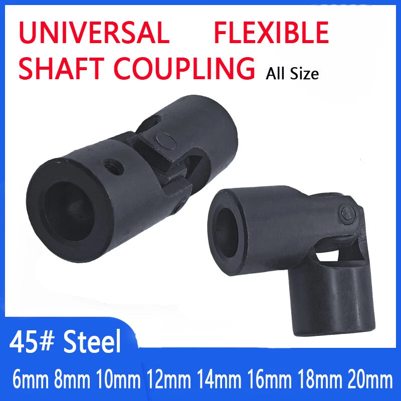 Universal Flexible Shaft Coupling Coupler Motor U Joint Connector RC Boat Steel