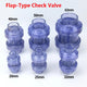 20mm-63mm Clear PVC Check Valve True Union Pipe Fittings for Aquarium Fish Tank