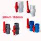 PVC Ball Valve Water Valves Solvent Weld ID 20mm - 160mm Pipe Connector Fittings