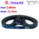 XL Timing Belt 5.08mm Pitch 12.7mm Wide Closed Loop Rubber Drive Belt for CNC Router — 60XL to 1180XL