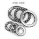 Plane Bearings Axial Ball Thrust Bearing 51100 -51418 3-Parts High Quality