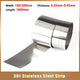 301 Stainless Steel Sheet Thin Plate Metal Foil Strip Roll Thickness 0.05-0.45mm