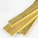 H59 Brass Flat Bar Square Sheet Plate Solid Strip 100mm Long-Width 20mm-100mm