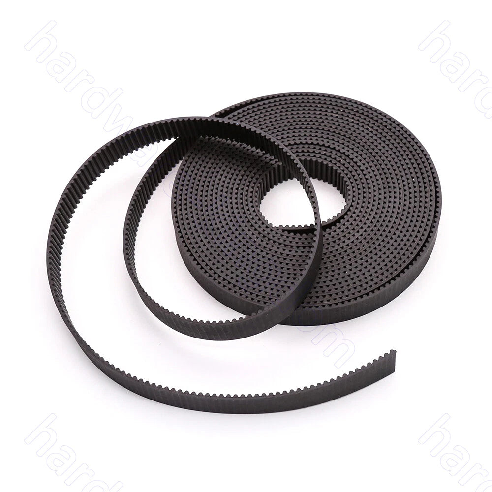 Open Timing Belt GT2 3M MXL XL Rubber Synchronous Wheel Belts Width 6 10 15mm