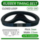 HTD 5M Timing Belt 15mm Wide — 5mm Pitch, Single-Sided Toothed, CNC & Robotics Drive Belt