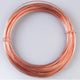 10M Pure Copper Cable Bare Copper Wire Solid Round Coil Diameter: 0.2mm - 0.6mm