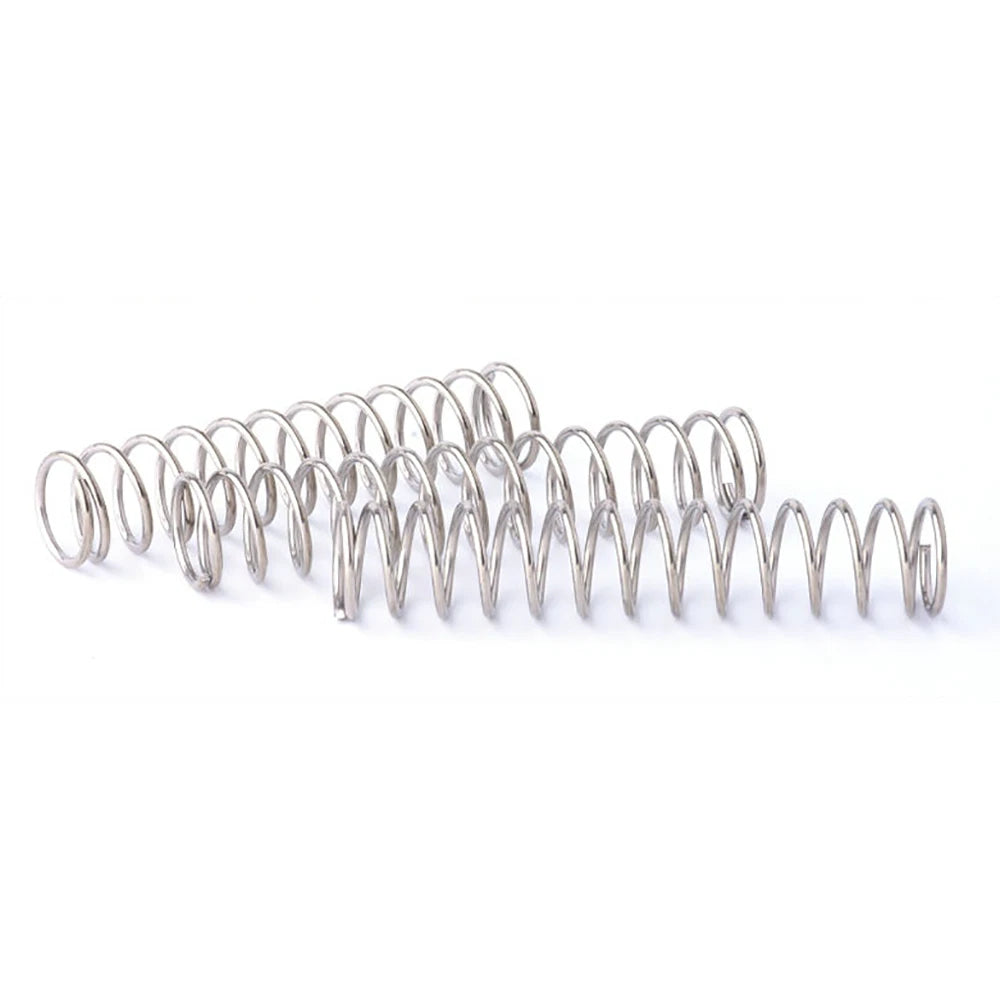304 Stainless Steel Compression Springs Wire Diameter 0.9/1mm Pressure Small