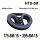 HTD 5M Timing Belt 15mm Wide | Closed Loop Synchronous Belt 175–395mm