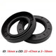 16mm ID TC Oil Seal | NBR Nitrile Double Lip Rotary Shaft Seal | Multiple Sizes
