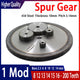 1 Mod 8/12/13/14/15/16/17/18-200T Thickness 10mm Transmission Gear 45# Spur Gear