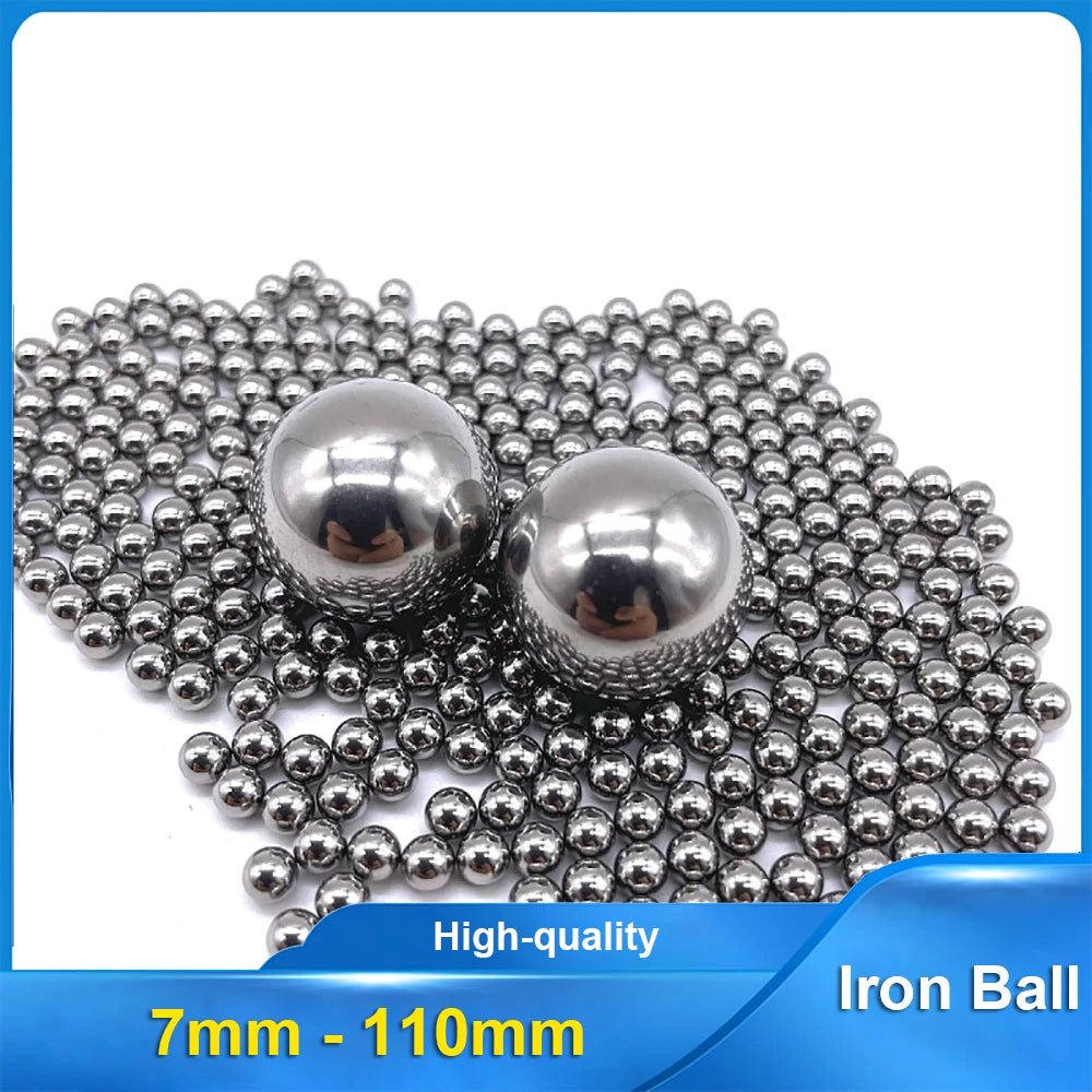7mm - 110mm Industrial Solid Iron Steel Ball Weldable Sphere Bearings Balls