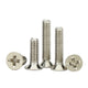 Phillips Machine Screws Countersunk Nickel Plated Steel DIN 965 Flat Head M1~M6