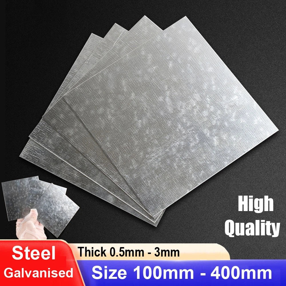 Galvanised Steel Sheet 0.6mm 0.8mm 1mm 1.2mm 1.5mm 2mm 3mm Plate Zinc Coated