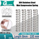 Compression Spring 1mm Wire Dia 304 Stainless Steel Springs Length Up To 100 mm