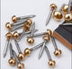 Antique Solid Brass Decorative Upholstery Dome Nails Furniture Chair Sofa Screws