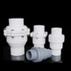 PVC Check Valve  25 - 75mm One Way Non-return Valve Water Adhesive Pipe Fittings