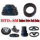 HTD 8M Timing Belt — Closed Loop Rubber Drive Belt, 20mm & 25mm Width