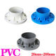 ID 20-200mm PVC Water Supply Pipe Wall Mount Floor Flange Fittings Solvent Weld