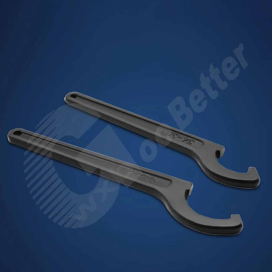 C Spanner Hook Wrench Flat Teeth Slotted & Roller Bearing Nut 22mm 26 mm~160mm