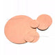 T2 Copper Discs Solid Round Sheets Plate Thick 1mm 1.2mm 1.5mm Dia 10mm-300mm