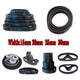 HTD 5M Timing Belt — Closed Loop Rubber Drive Belt, 10mm & 15mm Width