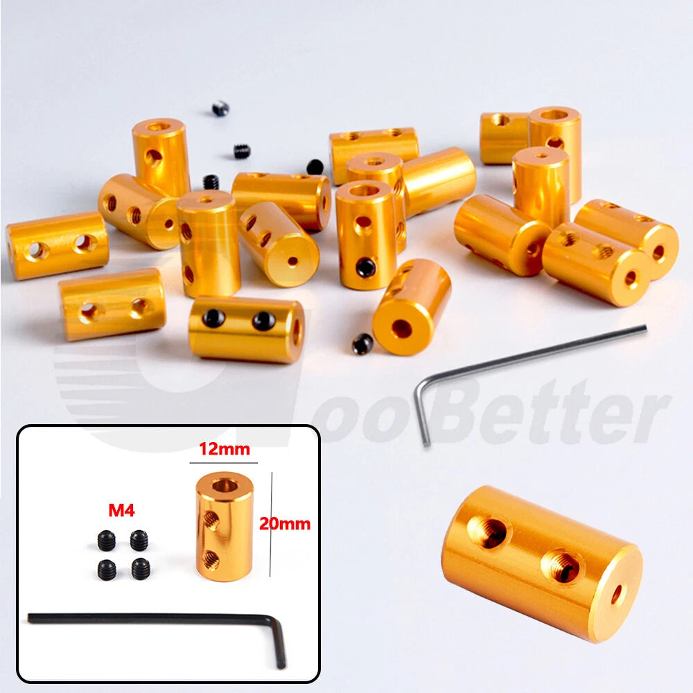 Flexible Coupling Joint Rigid Jaw Shaft Coupler for Stepper Motor CNC 3D Printer