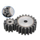 Module 4.0 Spur Gear 10T-50T Teeth 45# Steel Flat Gear Transmission Gear For CNC